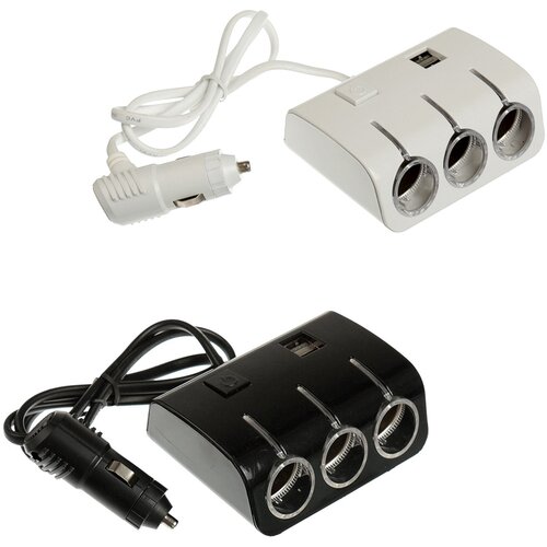  Adapter JWD utičnica za auto 1 na 3 Slike