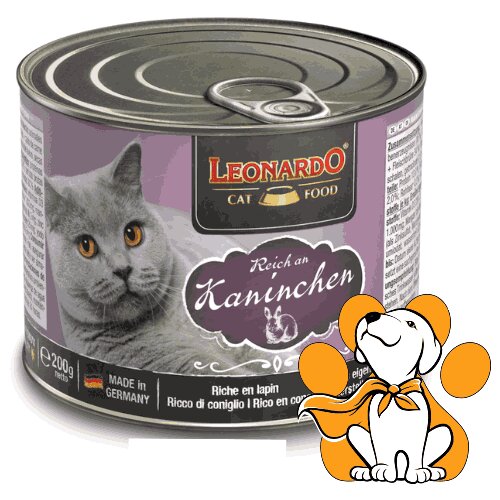Leonardo Cat Rabbit 200g, Vlažna Hrana Za Odrasle Mačke Sa Zečetinom Cene