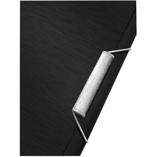 FASCIKL KLAPA S GUMICOM PP A4 STYLE LEITZ 39770094 CRNI Slike
