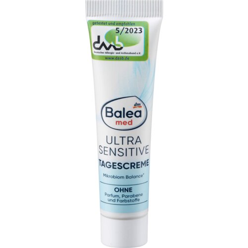 Balea MED ULTRA SENSITIVE dnevna krema za lice, putno pakovanje 15 ml Cene
