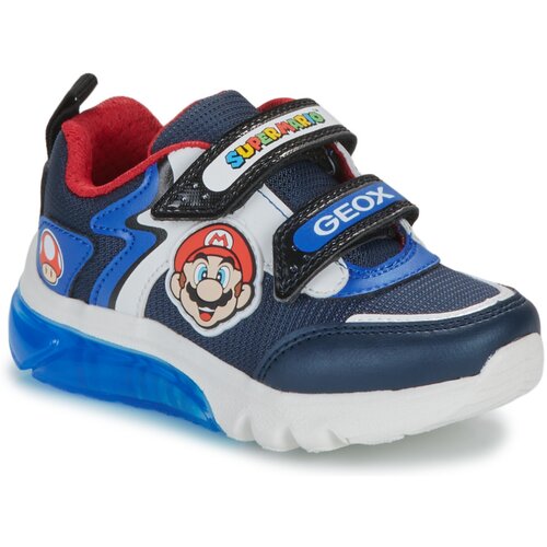Geox Nizke superge J CIBERDRON BOY Modra Cene