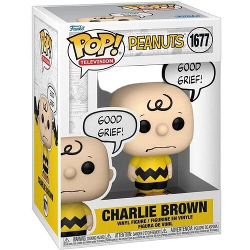 Funko figura pop! animation peanuts charlie brown good grief Slike