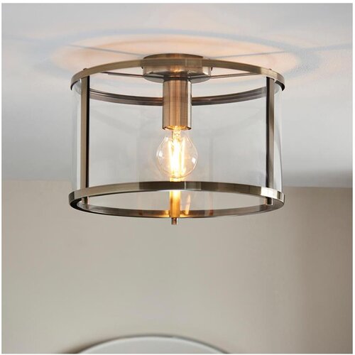 Endon 103112 - plafonska svetiljka hopton 1xE27/10W/230V mat hrom Cene