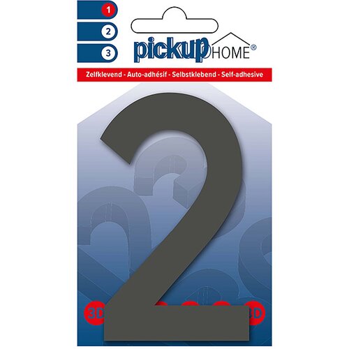 Rio Številka Pickup 3D Home Rio (Motiv: 2, višina: 10 cm, sive barve) Cene