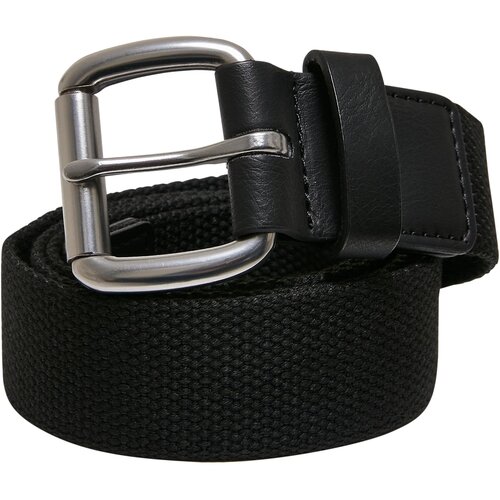 Urban Classics Canvas belt with loops black Slike