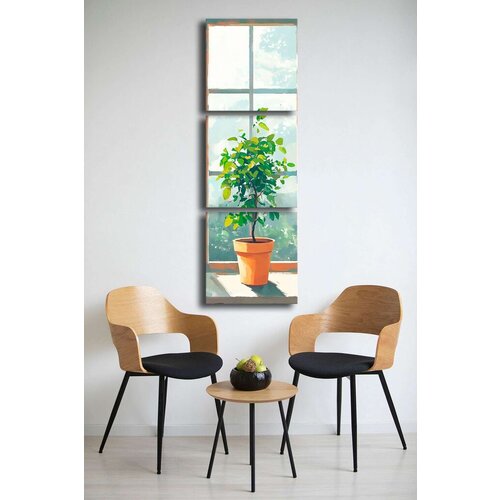 WALLXPERT Slika na platnu 3P4545BSRC-008, 45 x 45 cm, 3 dela Cene
