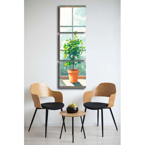 WALLXPERT Slika na platnu 3P4545BSRC-008, 45 x 45 cm, 3 dela Cene