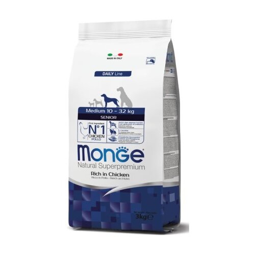 Monge dog Medium Senior 3 kg Cene