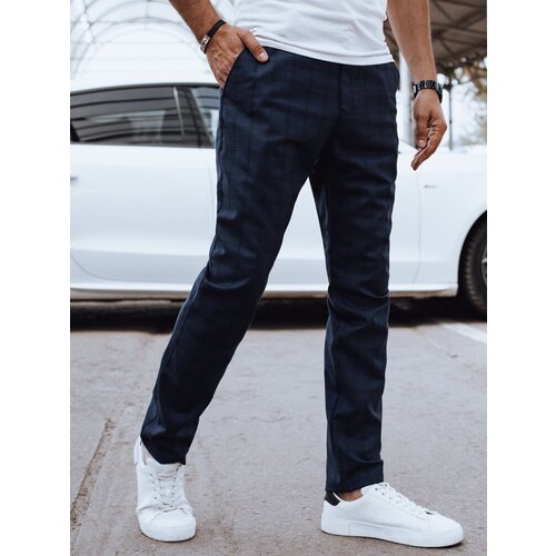 DStreet men's casual trousers, navy navy blue, Slike