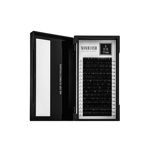 Nanolash volume lashes 0.10 d umjetne trepavice 11 mm Slike