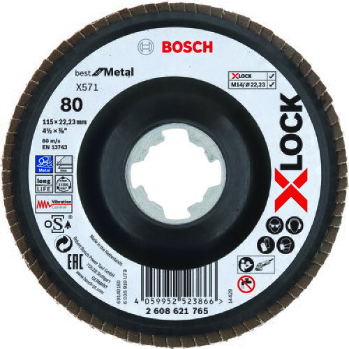Bosch X571 Best for Metal X-LOCK lamelne brusne ploče, verzija pod uglom 2608621765 Cene