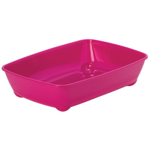 Moderna artist-o-tray + rim hot pink srednji toalet za macke Cene