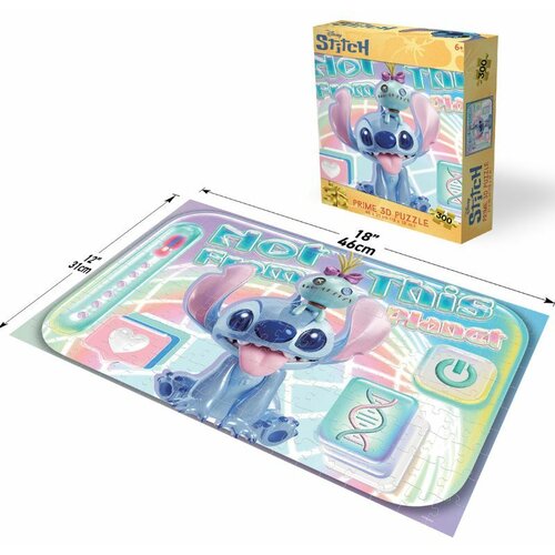 Puzzle 3D 300 PCS STITCH 33398 Slike