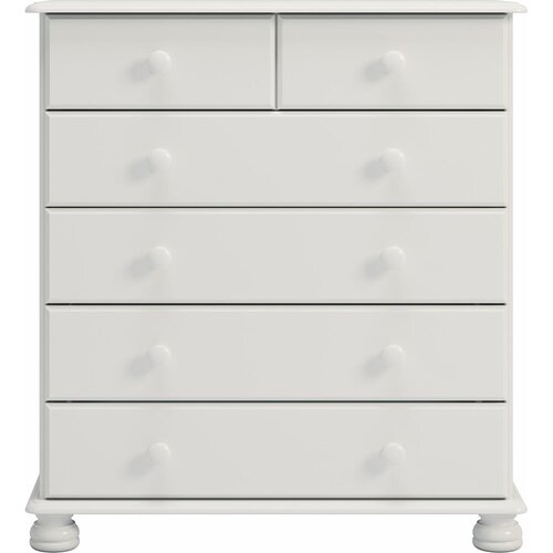 Tvilum Bijela visoka komoda 82x90 cm Richmond - Slike