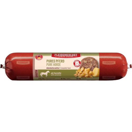 Fleischeslust Sensitive 8 x 400 g - Čista konjetina s krumpirom Slike