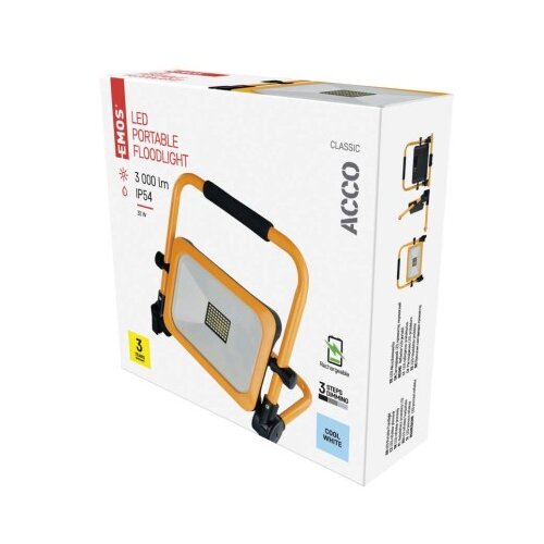  led reflektor polnilni acco 30W cw Cene