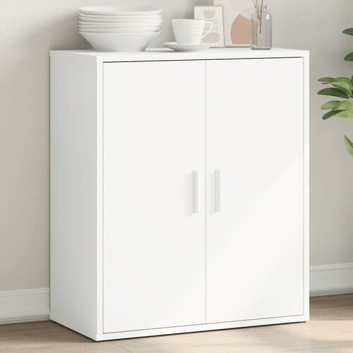  Komoda bijela 60 x 31 x 70 cm od konstruiranog drva Cijene