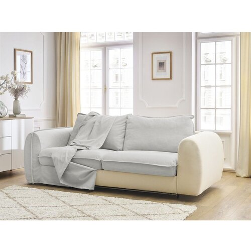 Bobochic Paris Svetlo siva sedežna garnitura za spanje/raztegljiva 236 cm Archimede &amp;ndash; Slike