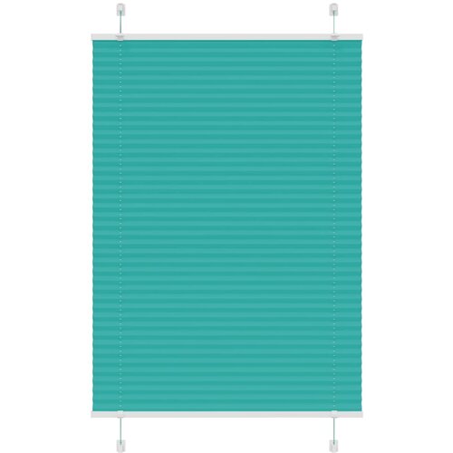 vidaXL Plisirana roleta Petrol zelena 90x150 cm Širina tkanine 89,4 cm Cijene