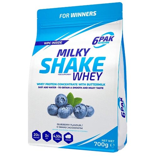 6PAK Milky Shake Whey &ndash; Ukusan proteinski &scaron;ejk za mi&scaron;ićni rast i oporavak Cene