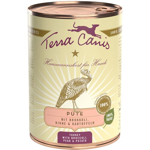 Terra Canis 6 x 400 g - Puretina s brokulom, kruškom i krumpirom Cijene