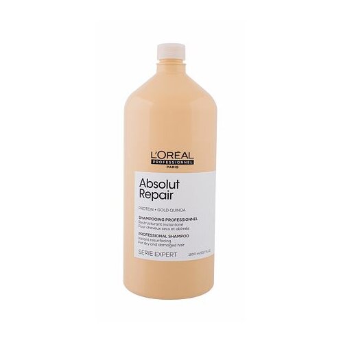 L´Oréal Paris S&eacute;rie Expert Absolut Repair Gold Quinoa + Protein &scaron;ampon za zelo po&scaron;kodovane lase 1500 ml za ženske Cene