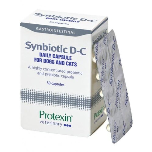 SYNBIOTIC Probiotik za pse i mačke D-C 10 kapsula Slike