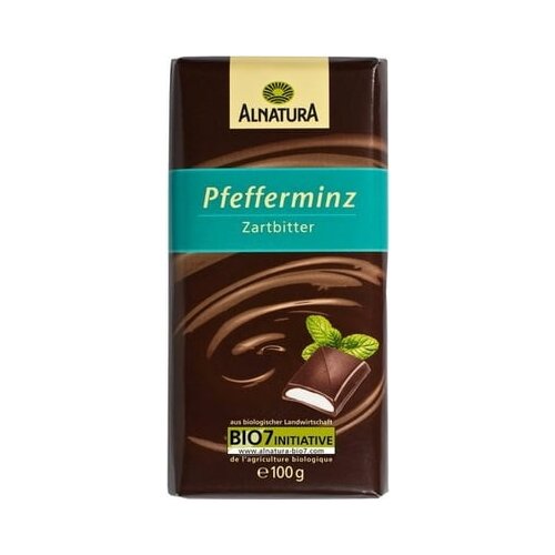 Alnatura bio čokolada s poprovo meto Slike