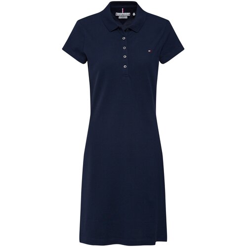 Tommy Hilfiger Obleka &amp;#039;HERITAGE SLIM POLO DRESS&amp;#039; temno modra Slike