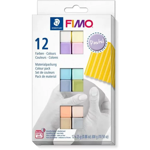 FIMO Soft set Pastel 12x25g, (20633662)