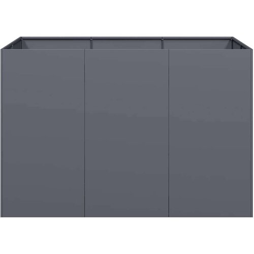 VidaXL Sadilica antracit 120x80x80 cm od čelika Slike