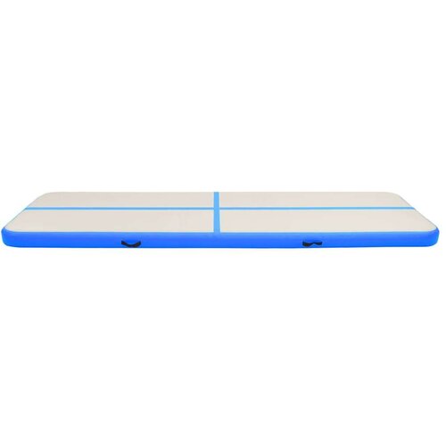  Strunjača na napuhavanje s crpkom 600 x 100 x 20 cm PVC plava Slike