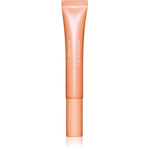 Clarins Lip Perfector Glow ble&amp;scaron;čeč sijaj za ustnice in lica odtenek 22 peach glow 12 ml Slike