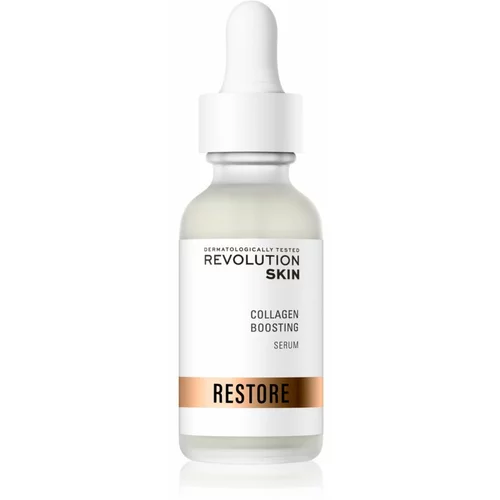Revolution Restore Collagen Boosting Serum vlažilen in hranilen serum proti gubam 30 ml za ženske