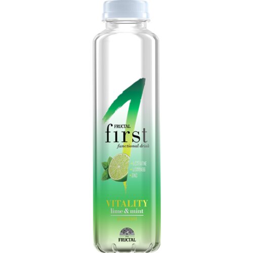 Fructal first voda vitality negazirana limeta-menta 0.5L Cene