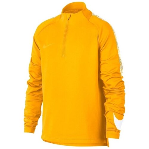 Nike Puloverji Dry Squad Drill Oranžna Slike