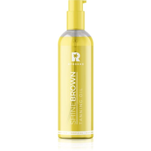 Byrokko Shine Brown Tanning Oil sredstvo za ubrzanje i produljenje preplanulosti 145 ml Slike