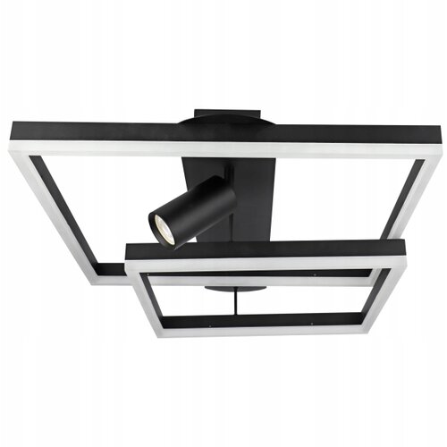  LED plafonska svetiljka LED/38W/230V + 1xGU10/30W crna Slike