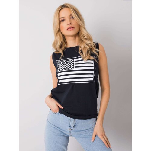 RUE PARIS Top-DS-TP-1116.34P-Navy Cene