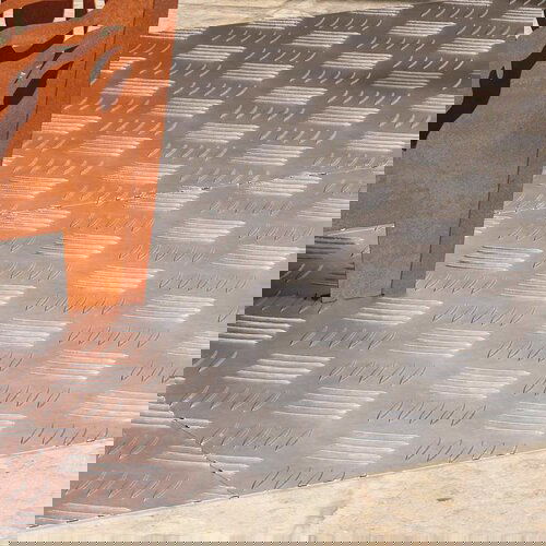 VidaXL &amp;Scaron;ahovske Plo&amp;scaron;če 4 pcs srebrna 100 x 50 cm Aluminij Slike