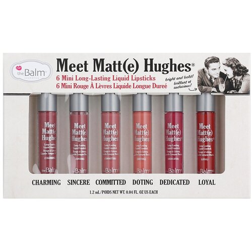 TheBalm Meet Matt(e) Hughes Mini Kit set tekočih šmink (za dolgoobstojen učinek) Cene