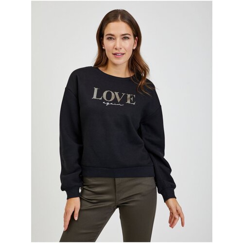 Orsay Black Women's Loose Sweatshirt - Women Cene