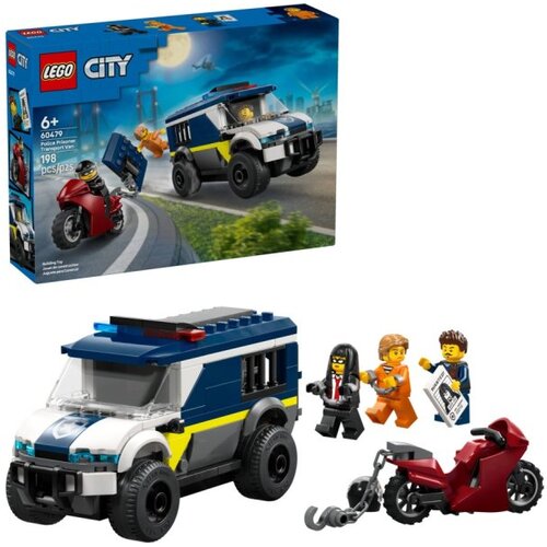 Lego CITY policijsko vozilo za prevoz zapornikov, 60479 Cene