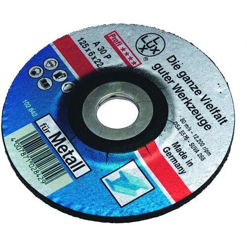 Lux Tools Brusna ploča za metal 125X6X22.2MM Cijene