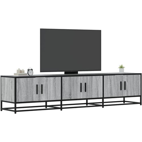TV ormarić siva boja hrasta 180x35x41 cm konstruirano drvo Cijene