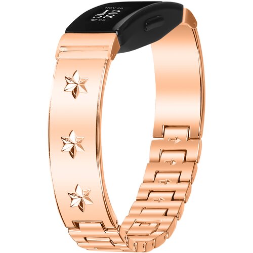 INF polovična zapestnica iz nerjavečega jekla za fitbit inspire 1/2 pinkgold, (22104862) Cene