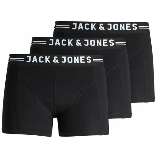 Jack & Jones Set 3 parov boksaric Sense 12081832 Črna