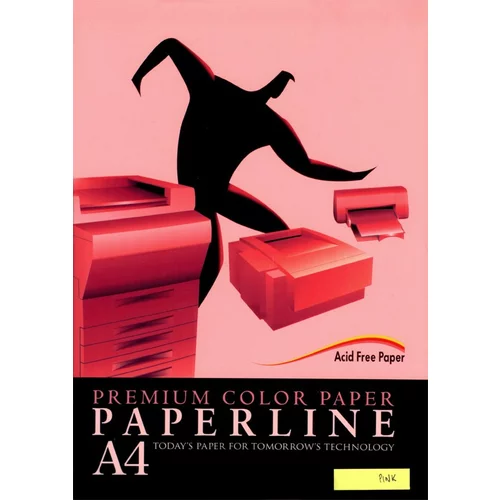Paperline Fotokopirni papir A4, barvni - Pink