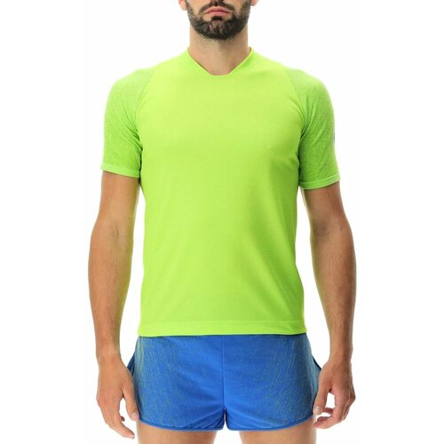 UYN Men's T-shirt RUNNING EXCELERATION OW AERNET SHIRT Lime Slike