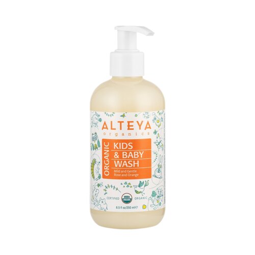 Alteya Organics Organic Kids & Baby Wash Cene